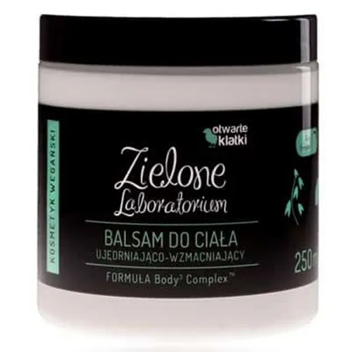 Zielone Laboratorium Balsam do ciała ujędrniająco-wzmacniający  z formułą Body3 Complex