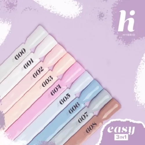 hi hybrid Easy 3 in 1 UV Gel Polish (Lakier hybrydowy 3w1) - 2