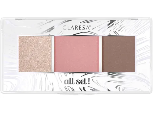 Claresa Make Up, All Set! Contouring Palette (Paleta do konturowania twarzy) - 2