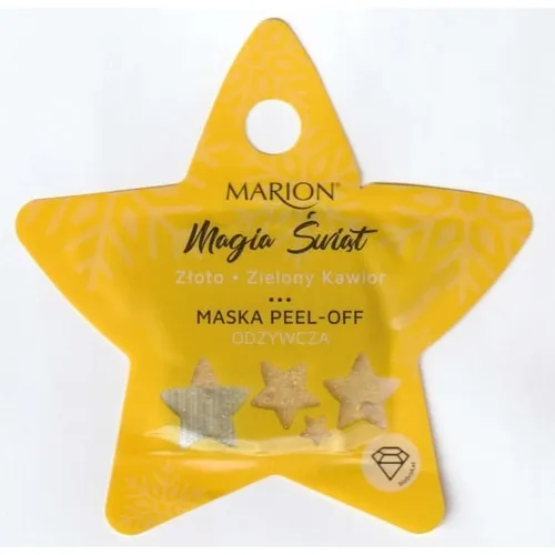 Marion Magia Świat, Odżywcza maska peel-off `Złoto i zielony kawior`