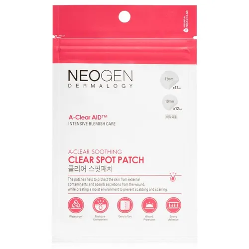 Neogen Dermalogy, A-Clear Soothing Spot Patch (Plaster oczyszczający do skóry trądzikowej)
