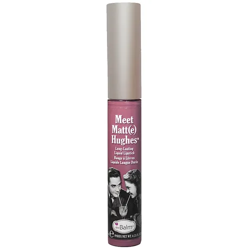 The Balm Meet Matt(e) Hughes, Long Lasting - Liquid Lipstick (Matowa szminka do ust w płynie)