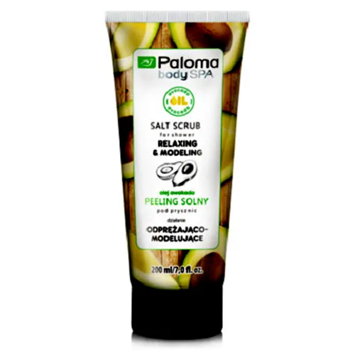 Paloma Body SPA, Salt Scrub for Shower Relaxing & Modelling (Odprężająco-modelujacy peeling solny pod prysznic)