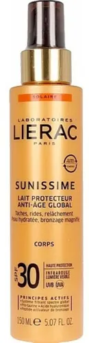 Lierac Sunissime Lait Protecteur Anti- Age Global SPF30 (Mleczko ochronne do ciała) - 2