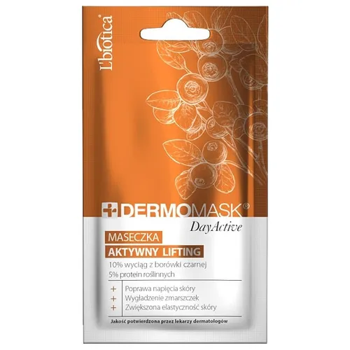 L'biotica Dermomask, DayActive, Maseczka  do twarzy `Aktywny lifting`