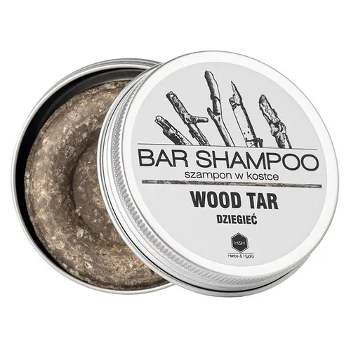 Herbs & Hydro Wood Tar Bar Shampoo (Szampon w kostce `Dziegieć`) - 2