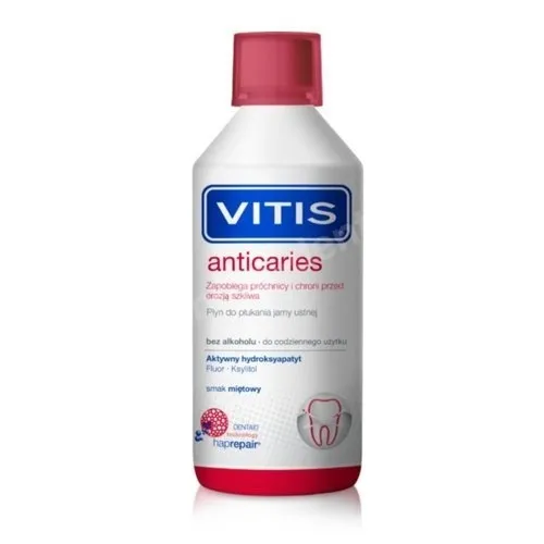 Vitis Anticaries, Płyn do jamy ustnej przeciw próchnicy i erozji szkliwa