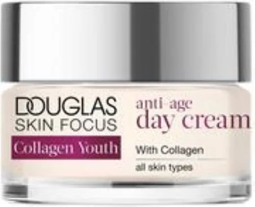 Douglas Collection Skin Focus, Collagen Youth Anti-Age Day Cream (Krem do twarzy z kolagenem)