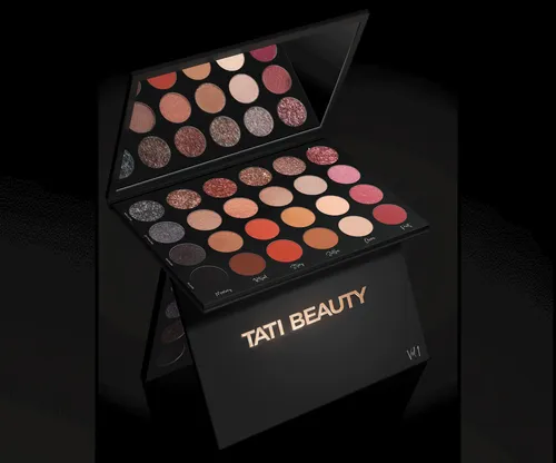 Tati Beauty Textured Neutrals Eyeshadow Palette (Paleta 24 cieni do powiek) - 2