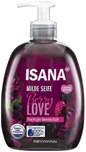 Isana Milde Seife Berry Love (Mydło w płynie) - 2