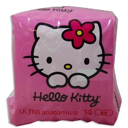 Parmon SpA Hello Kitty, Ultra Normal Anatomico (Podpaski anatomiczne)