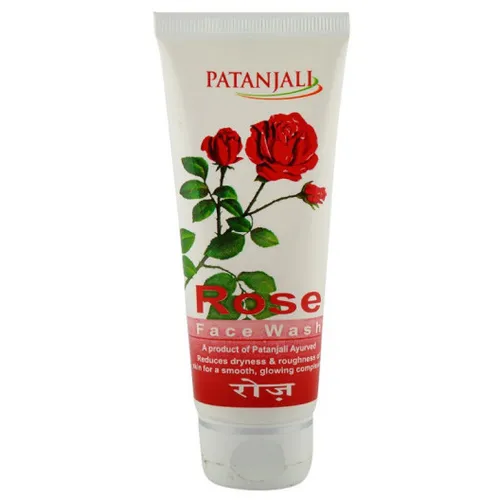 Patanjali Rose Face Wash (Różany żel do mycia twarzy)