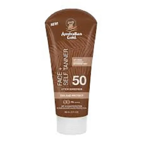 Australian Gold Face with Self Tanner SPF 50 (Krem do opalania)