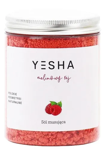 Yesha Sól musująca do kąpieli `Malinowy raj`