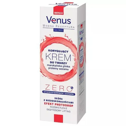 Venus Modna receptura glinki, Korygujący krem do twarzy