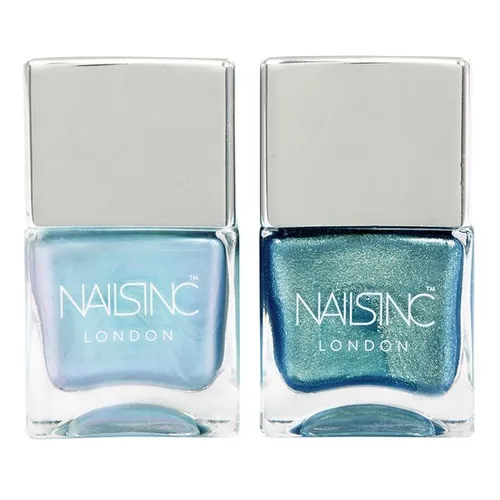 Nails Inc. Self-Made Mermaid Nail Polish Duo (Zestaw dwóch lakierów do paznokci)