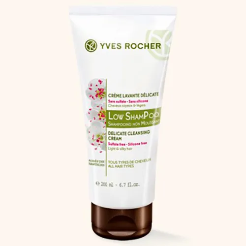Yves Rocher Low ShamPoo, Creme Lavante Délicate (Szampon w kremie)