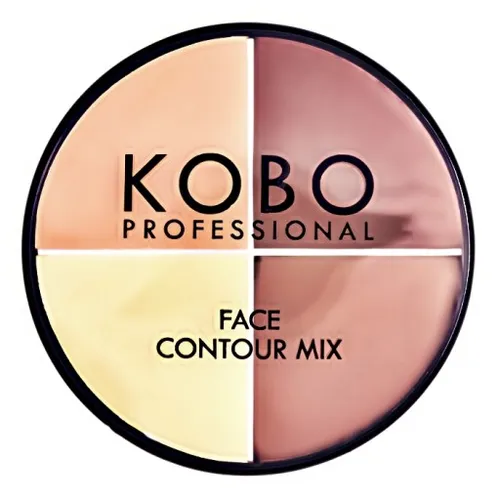 Kobo Professional Face Contour Mix (Zestaw kremowych podkładów do konturowania twarzy) - 2
