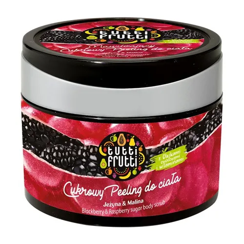 Tutti Frutti Peeling cukrowy do ciała `Jeżyna i malina` - 1
