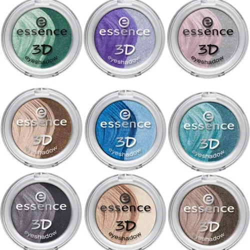 Essence 3D Eyeshadow (Cienie do powiek)