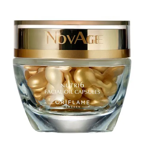 Oriflame NovAge Nutri6, Facial Oil Capsules (Kapsułki do twarzy)