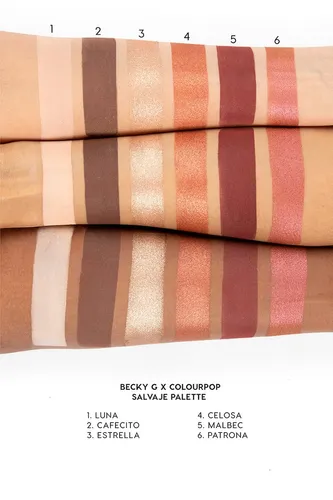 ColourPop Becky G x Colourpop, Salvaje Pressed Powder Shadow Palette (Paleta 12 cieni do powiek) - 3