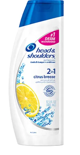 Head & Shoulders 2 in 1 Citrus Fresh, Szampon z odżywką 2 w 1 o zapachu cytrusów