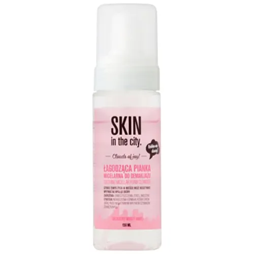 Skin in the City Clouds of Joy!, Soothing Micellar Cleansing Foam (Łagodząca pianka micelarna do demakijażu)