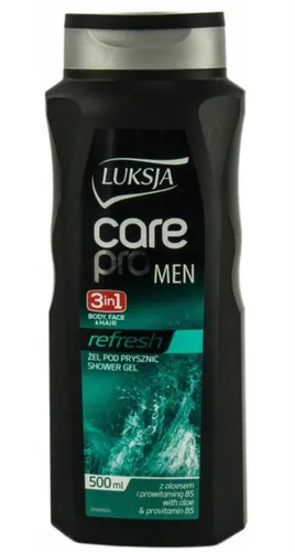 Luksja Care Pro Men Refresh, Żel pod prysznic 3 w 1