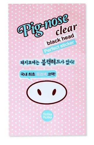 Holika Holika Pig-nose Clear, Black Head Perfect Sticker (Oczyszczający plaster na nos)