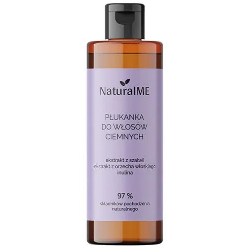 NaturalME Płukanka do włosów ciemnych
