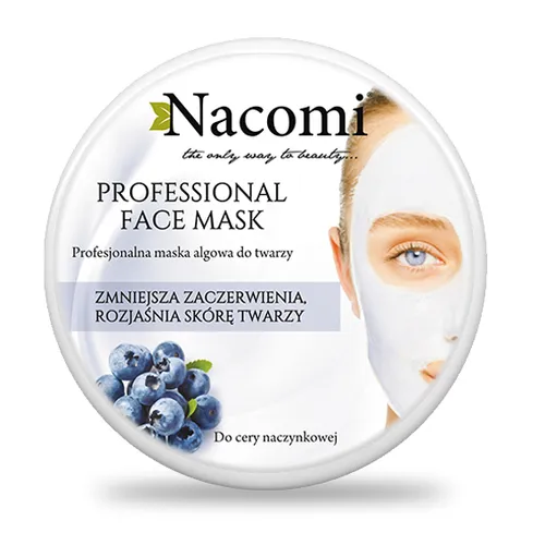 Nacomi Maska algowa rozjaśniająca `Borówka` - 2