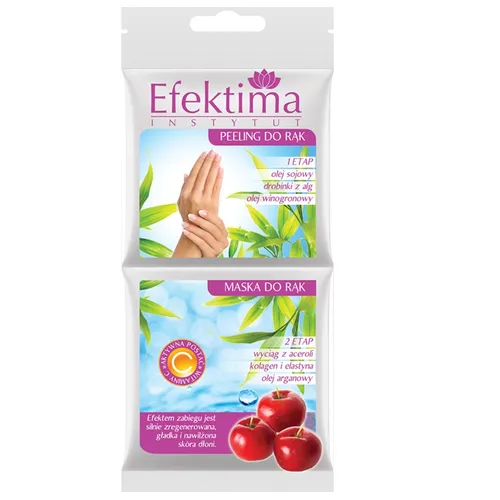 Efektima Peeling + maska do dłoni