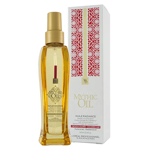 L'Oreal Professionnel Mythic Oil, Huile Radiance (Profesjonalny olejek odżywczy do włosów koloryzowanych)