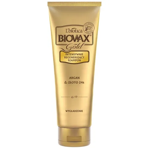 L'biotica Biovax Gold, Intensywnie regenerujący szampon do włosów