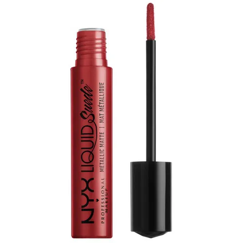 NYX Professional Makeup Liquid Suede, Metallic Matte Liquid Lipstick (Płynna metaliczna pomadka do ust) - 1