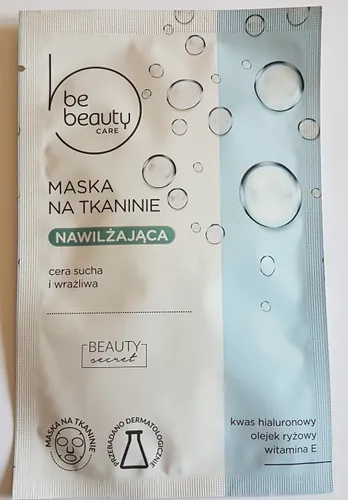 bebeauty Maska na tkaninie nawilżająca