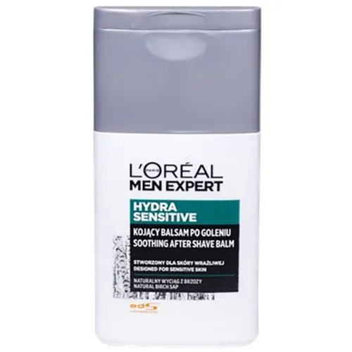 L'Oreal Paris Men Expert, Hydra Sensitive, Soothing After Shave Balm (Kojący balsam po goleniu dla cery wrażliwej z wyciągiem z brzozy)