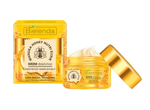 Bielenda Manuka Honey Nutri Elixir, Odżywczo – nawilżający krem dzień/ noc - 4