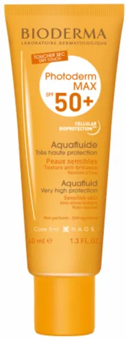 Bioderma Photoderm Aquafluide SPF 50+ (Ultralekki fluid do skóry normalnej) - 2