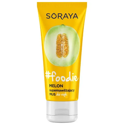 Soraya #Foodie, Supernawilzający mus do rąk `Melon`