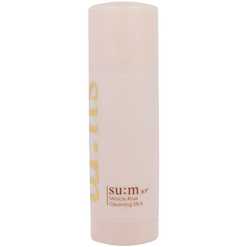 Su:m 37 Miracle Rose, Cleansing Stick (Mydło w sztyfcie z płatkami damasceńskiej róży)