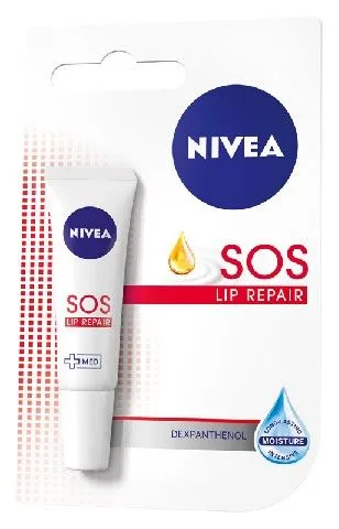 Nivea Lip Care, SOS Lip Repair (Balsam do ust w tubce)