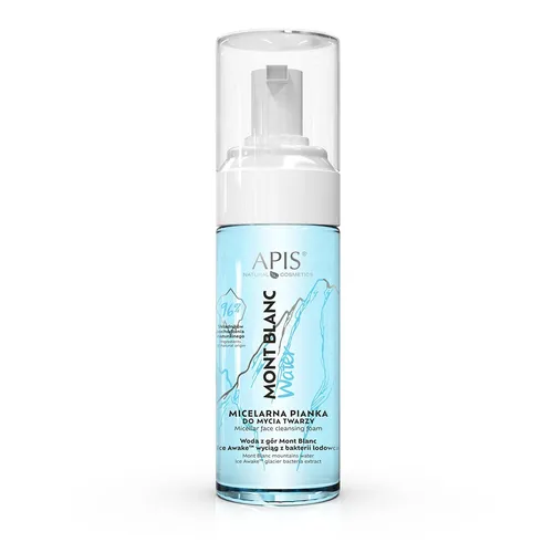 Apis Month Blanc Water, Micelarna pianka do mycia twarzy