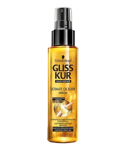 Schwarzkopf Gliss Ultimate Oil Elixir, Serum do włosów zniszczonych