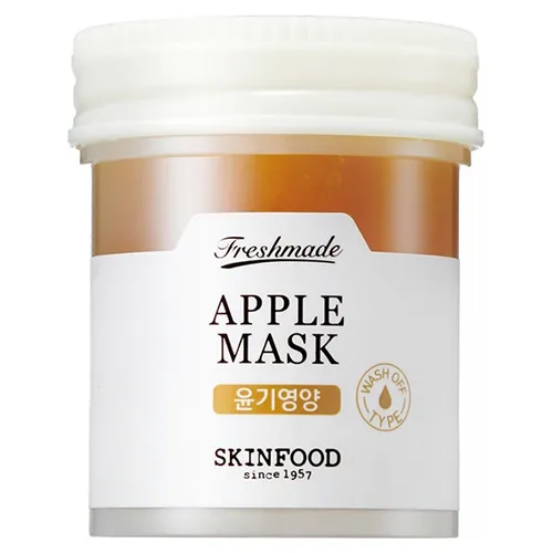 SkinFood Freshmade, Apple Mask (Nawilżająco-rozświetlająca maseczka do twarzy)