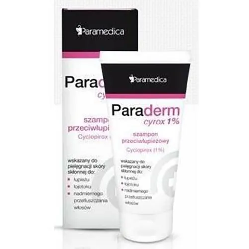 Paramedica Cyrox 1%, Szampon przeciwłupieżowy z Cyclopiroxem