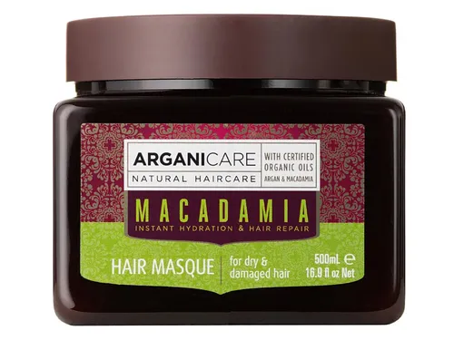 Arganicare Macadamia Masque Dry & Damaged Hair (Nawilżająca i odbudowująca maska do włosów suchych i zniszczonych)