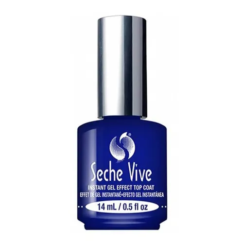 Seche Vive, Instant Gel Effect Top Coat (Wysuszacz i utwardzacz do lakieru 'Efekt żelu')