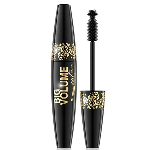 Eveline Cosmetics Big Volume!, Cat Eyes Mascara (Tusz do rzęs pogrubiający z efektem kocich oczu)